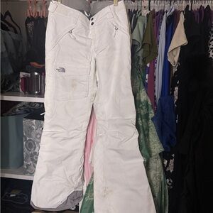 The North Face White Snow Pants